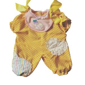 Original Kewpie Babies Giggles Doll Outfit Only Yellow
